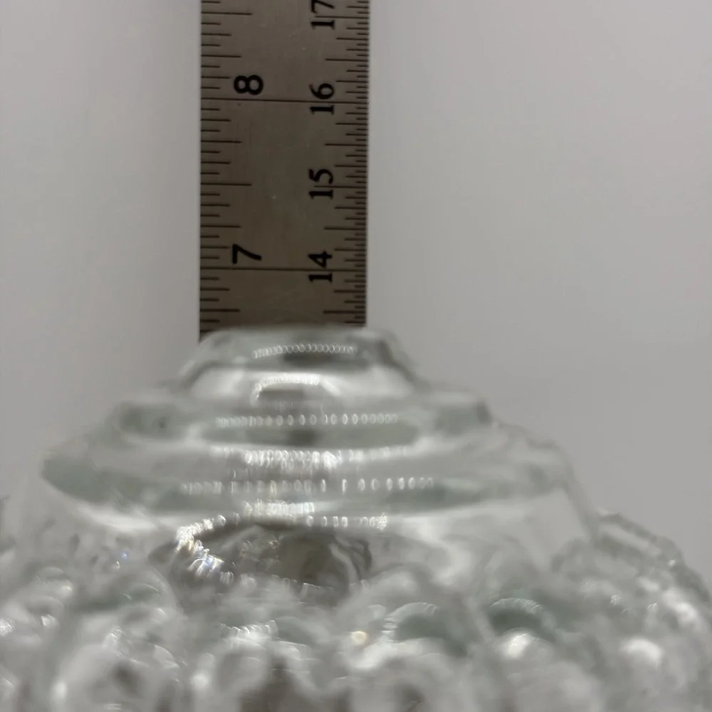 Vintage Bubble Acorn Clear Glass Ceiling Wall Light Fixture & Lamp Shade Globe